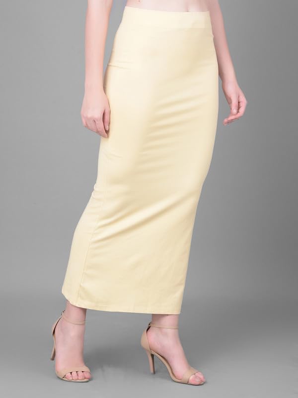 Image of Comfort Lady Women Cotton Blend Saree Shapewear /Saree Shapers Underskirt /Saree Petticoat