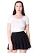 American Apparel Junior's Thick-Knit Jersey Skirt