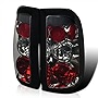 SPEC-D TUNING Smoke Lens Tail Lights Compatible with 1997-2004 Dodge Dakota Left + Right Pair Assembly