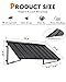 Metal Awning for Door Entrance, 54x24 Inches Adjustable Angle Window Awnings for Patio, Sunsetter Shade Canopy Outdoor Exterior for Front Doors, Windows, Porches, Balconies, Black