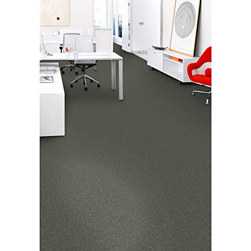 Image of Mohawk Advance 24 inch x 24 inch Berber (Loop pile), 0.11 inch Pile Height, Carpet Tile, Nylon Fiber, Irish Stone Color, (24 Tiles), (96 sqft /carton)