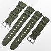 Waterproof Natural Resin Replacement Watch Band for Casio AQ- S800W SGW-300H MRW-200H AE-1200 W-800H W-735H