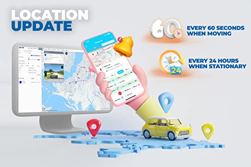 Magnetic Car GPS Tracker – Hidden Tracker for Vehicles – Portable Real-Time Magnetic GPS Tracking Device Rechargeable with Software, Full Global Coverage, 2 Months Battery Life Magnetic Car GPS Tracker – Hidden Tracker for Vehicles – Portable Real-Time Magnetic GPS Tracking Device Rechargeable with Software, Full Global Coverage, 2 Months Battery Life
