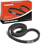 A-Premium Stretch Fit Serpentine Drive Belt Compatible with Hyundai, Kia Cars - Sonata 2015-2019, Optima 2016-2020, Sorento, Santa Fe, Santa Fe Sport, Tucson, Veloster, Sportage, Gas