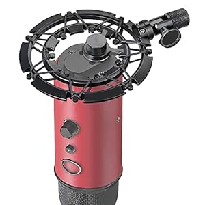 YOUSHARES Shock Mount voor Blue Yeti en Yeti Pro Microfoon, Alloy Shockmount vermindert trillingsgeluid en verbetert de opnamekwaliteit