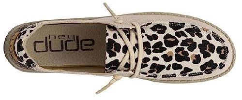 Image of HEYDUDE Girl's Wendy Youth Funk | Girl's Shoes | Girl's Lace Up Loafers | Comfortable & Lightweight