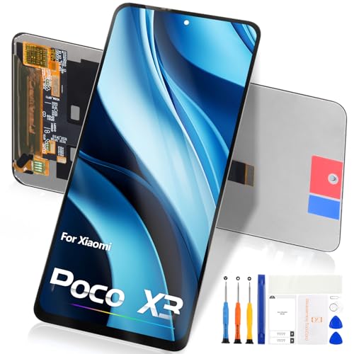 Écran LCD pour Xiaomi Poco X3 réparer vitre brisée et tactile HS