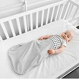 Nanit Breathing Wear Sleeping Bag - 1pk Large 12-18M, Pebble Grey - Image 6