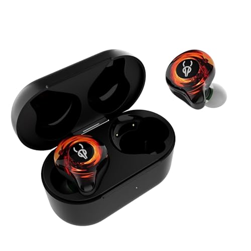 ICESOMNUS Sabbat G12 Elite TWS Wireless Bluetooth 5.4 Earbuds Gaming Music Noise Reduction in-Ear Headphones with Mic 6D Soundscape Charging Case Suitable for iOS, Android(Truth)
