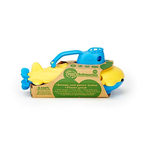 Green Toys Bath & Water Play Submarine, Blue Cabin 6+ Months