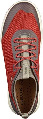 Geox Men's Low-Top Sneakers, Red Red Grey C0025, US:6.5 | Image 5