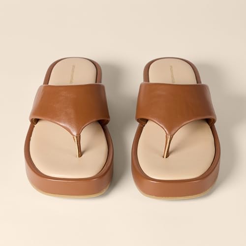 Amazon Essentials Women's Flatform Thong Sandals4