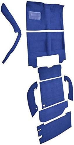 ACC Automotive Carpet Compatible with 1964 to 1966 Plymouth Barracuda, Automatic Complete Kit (540-Dark Blue 80-20 Loop)