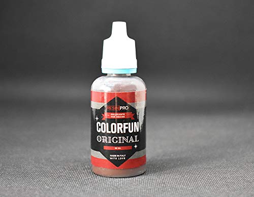 25 ml Pâte colorante COLORFUN ORIGINAL Marron Brillante pour résine époxy, Polyuréthane, pour créations artistiques, coloration résine époxy Cover