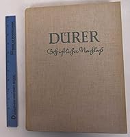 Durer. Schriftlicher Nachlass 3871570206 Book Cover