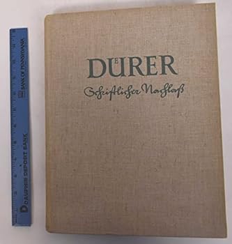 Hardcover Durer. Schriftlicher Nachlass [German] Book