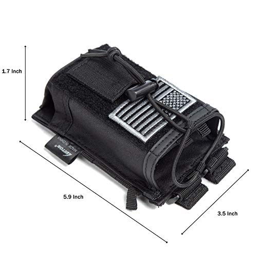 Luiton YWQ001 Tactical Molle Radio Holster Holder Case Military Heavy Duty Pouch Bag thumb #1