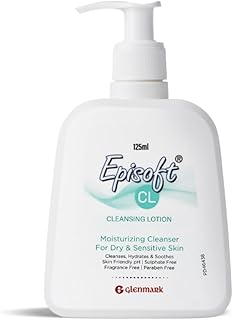 Cleanser For Dry & Sensitive Skin Type | Daily Gentle Face Cleanser For Men & Women | Fragrance free | Dermatologist Prescribed | 125ml
