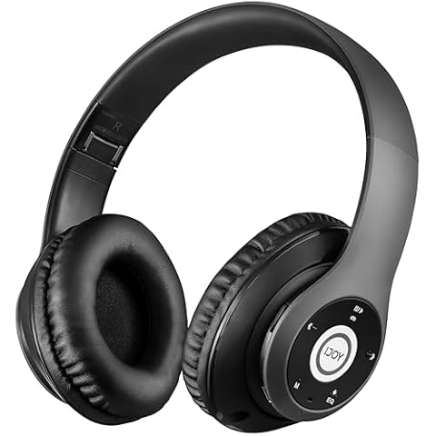 iJoy Bluetooth Headphones - Wireless and Wired Foldable Headset Cover