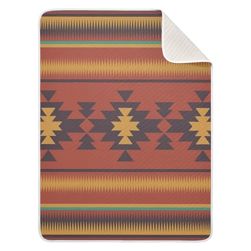 Burbuja Traditional Pattern Baby Blanket for Boys Girls, Nursery Soft Warm Swaddling Receiving Baby Blankets, 30x40 in Toddler Blanket