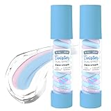 The Fruit Company Crema Facial Twister Dual Effect Pack 2 x 50 g – Gel + Crema con Ácido Hialurónico, Vitamina C y E, Niacinamida, Glow Diario (NUBE DE COLORES)