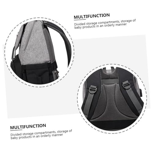 Sac à dos de maternité SECFOU pour soulager le dos des mamans - 3