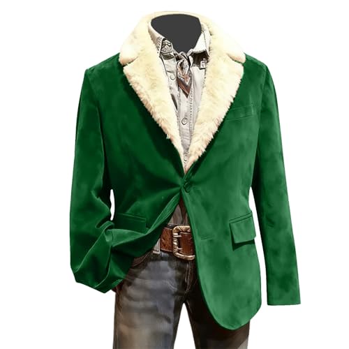 Veste en velours chic avec bordure décorative haut de gamme pour homme