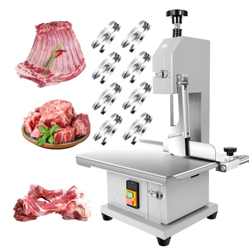 QUARPAL 1500W Meat Band Saw, Commercial Electric...