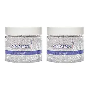 Napoli Humidifier Solution Jars - 4oz Crystal Gel Humidifier - Set Also Includes A Digital Hygrometer - 4 Ounces, 2 Pack Propylene Glycol