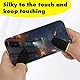 WLLHYF 50 Stück Gaming Finger Sleeve Kohlefaser Elasthan Atmungsaktiv Anti-Schweiß Fingerhüllen Touchscreen Finger Handschuhe Daumenhülsen Fingerabdeckung Fingerlinge Mobile Gaming Zubehör