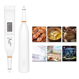 Digital Salinity Meter, LFRXION Handhelds Electronic Food Salinity Tester, Liquid Analysis Detectors, ABS Measure Meter Concetion meter, Soup Saltwater Hydrometer Analysis for Kitchen Food