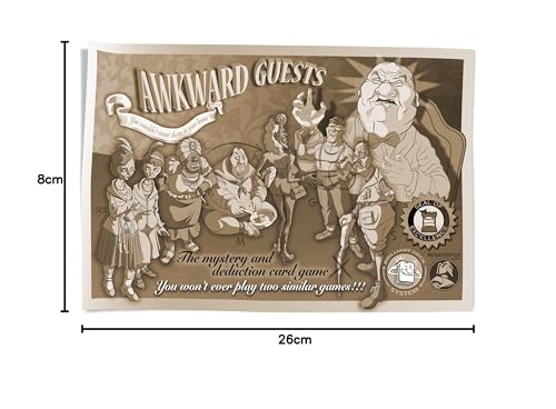 Stadtkrimis Exit Escape Stadtführung Megacorping Awkward Guests: The Walton Case - Brettspiel - Megacorpin Games - Englische Version