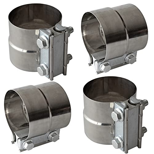 Exhaust Band Clamps 3' Lap Joint 304 Stainless...