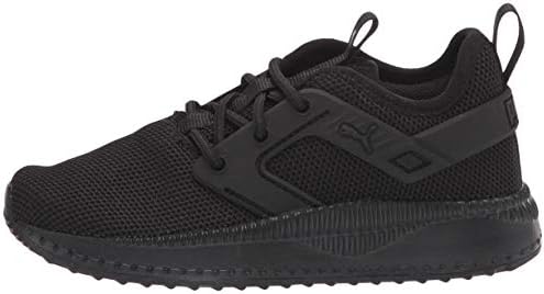 PUMA Kids Pacer Next Exel Slip On Sneaker, Black White, 7 US Unisex Toddler | Image 7