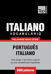 Capa de Vocabulário Português-Italiano - 9000 palavras mais úteis