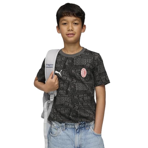 T shirtà motif intégral FtblCulture AC Milan Enfant et Adolescent