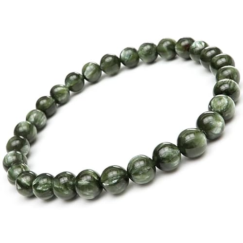 【BELLPIERI】セラフィナイト 丸玉ブレス 6mm【1コ販売】 / 3-29 SR6BS-X