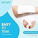 OK TAPE OKPore Transparent Medical Tape (Pack of 12) - First Aid Surgical Tape Hypoallergenic and Breathable for Wound Dressing Care, Latex Free, 1in x 10yds