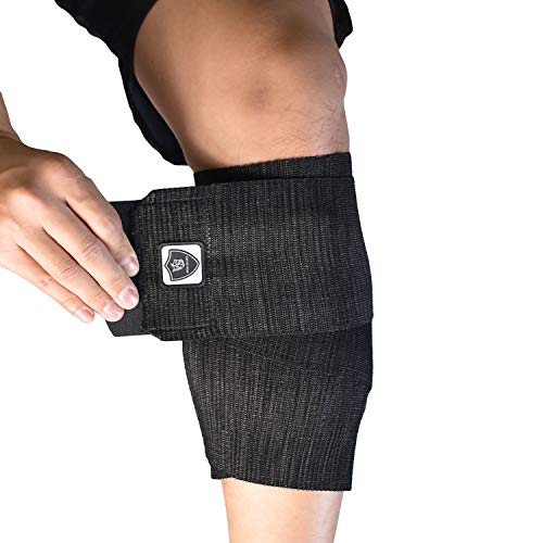 Vital Salveo- Elastic Breathable Calf Wrap Compression Bandage Brace Support Straps for Pain Relief, Joint Stabilize for Men Women, Running, Soccer, Football (1PC)/4″* 61″