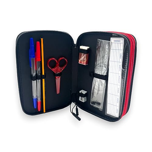 Fancy Plumier Astuccio Triplo Scuola Nasa, 3 Zip