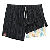 maamgic Mens 5' Gym Running Shorts for Men 2 in 1 Quick Dry Workout Athletic Shorts Ethnic Dragon Totem Medium