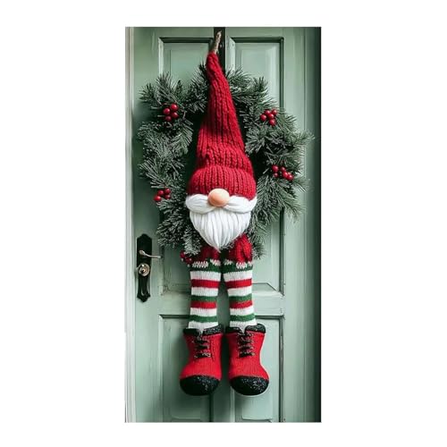 Weihnachtsdeko Tür,Weihnachten Tür Abdeckung Dekoration...