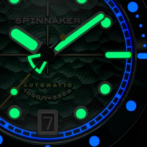 Image of Spinnaker Men's 42mm Challenger Automatic Watch with Solid Stainless Steel Bracelet SP-5159
