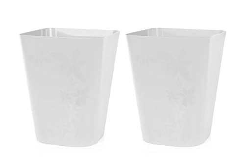 Miniatura 2 de Mintra Home Contenedores de basura (rojo, cubo fácil)