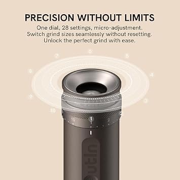 OutIn Nano Portable Electric Espresso Machine Fino Portable Electric Coffee Grinder and EVA Protective Case Plus