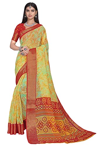 Image of Glory Sarees Women's Cotto Silk Saree With Blouse Piece (Fashion104 Parent)