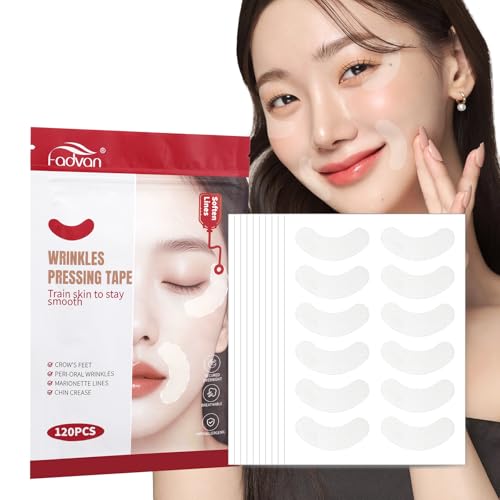 FADVAN Facial Wrinkle Patches &ndash; Overnight Smile Line Patches &ndash; Anti Wrinkle Patches for...