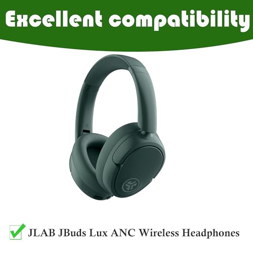 Almohadillas de repuesto JBuds Lux ANC compatibles con audífonos inalámbricos JLAB JBuds Lux ANC, con cuero de proteína miniatura 2