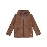 Wärmeisolierend Finkid Luonto Wool Braun, Kinder Anoraks, Größe 110-120 - Farbe Cocoa