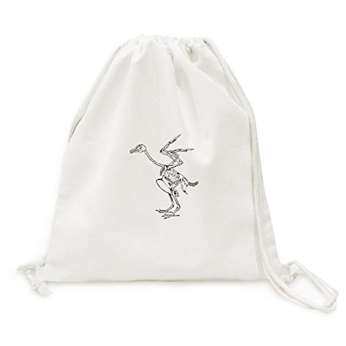 Sac cordon autruche squelette idéal pour vos sorties shopping et voyages